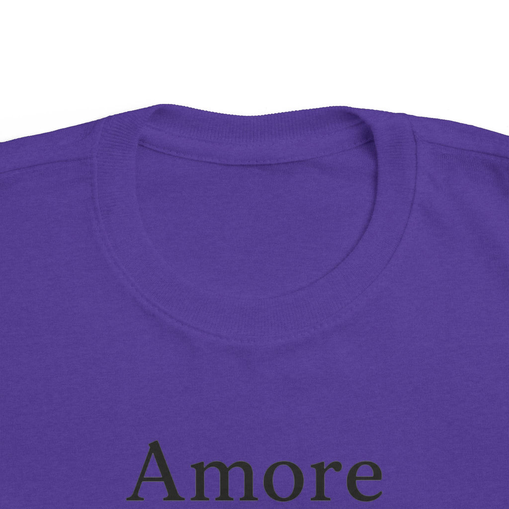 Amore Halloween Pumpkin Beach Sunset Graphic Toddler T-Shirt