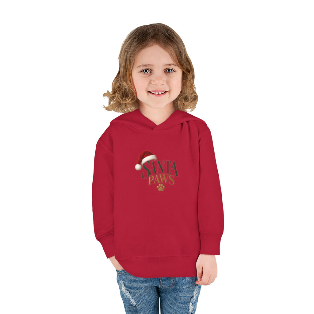 Santa Paws Toddler Christmas Hoodie