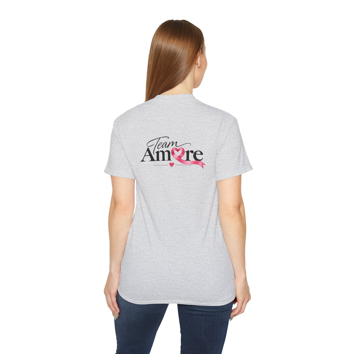 Team Amore Tee — "More Love, More Hope, More Tomorrow" Breast Cancer Awareness Shirt