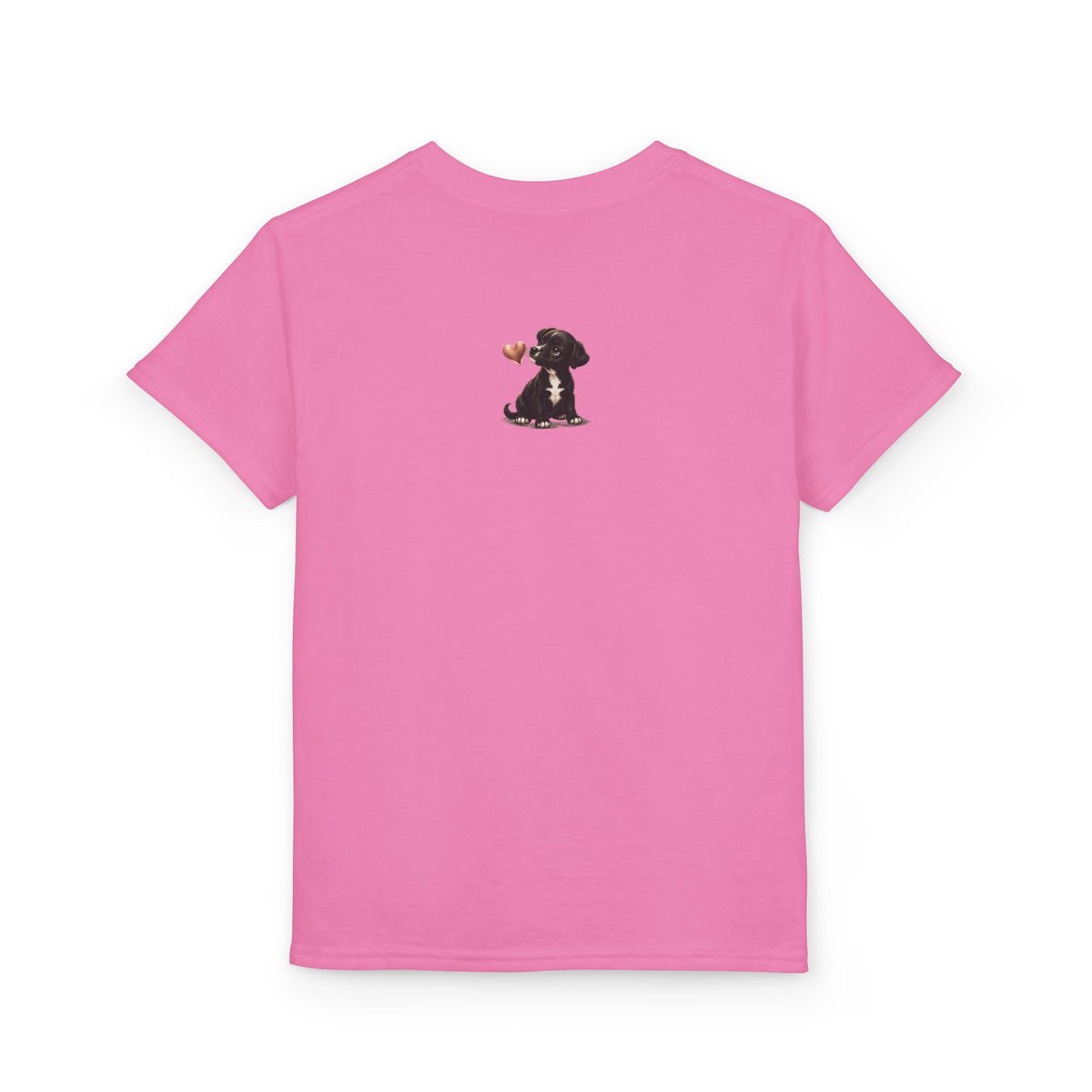 Kids Strawberry Fruit T-Shirt Amore Puppy Graphic