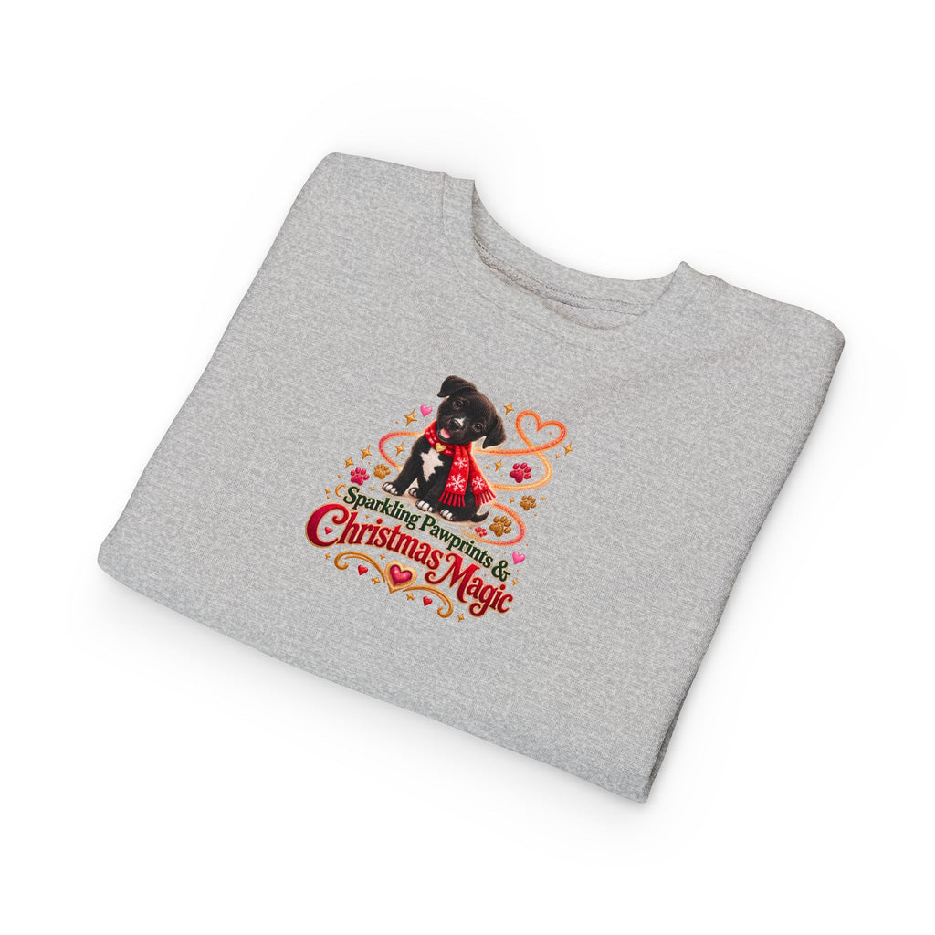 Toddler Christmas Magic Sparkling Pumpkin Sweatshirt