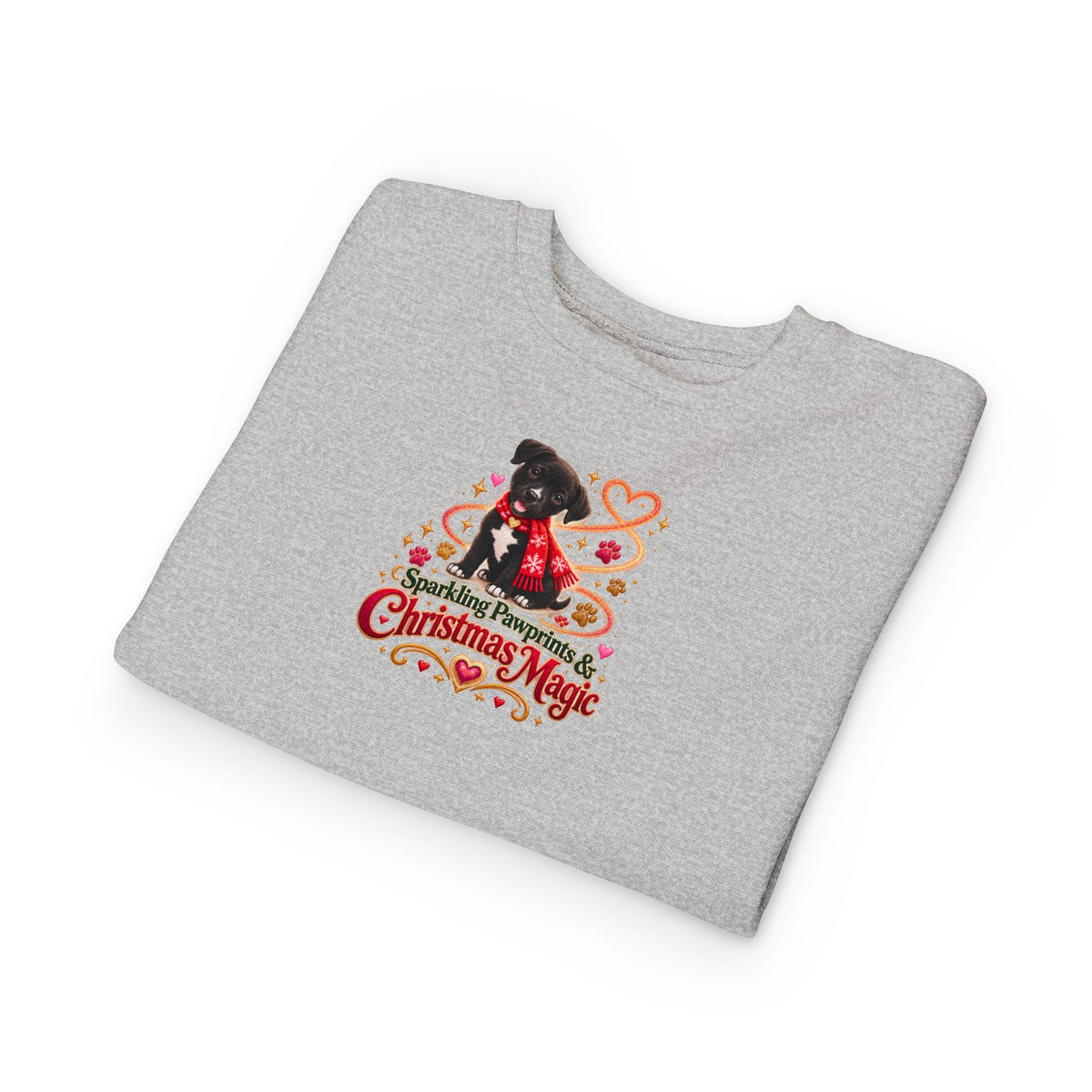 Toddler Christmas Magic Sparkling Pumpkin Sweatshirt