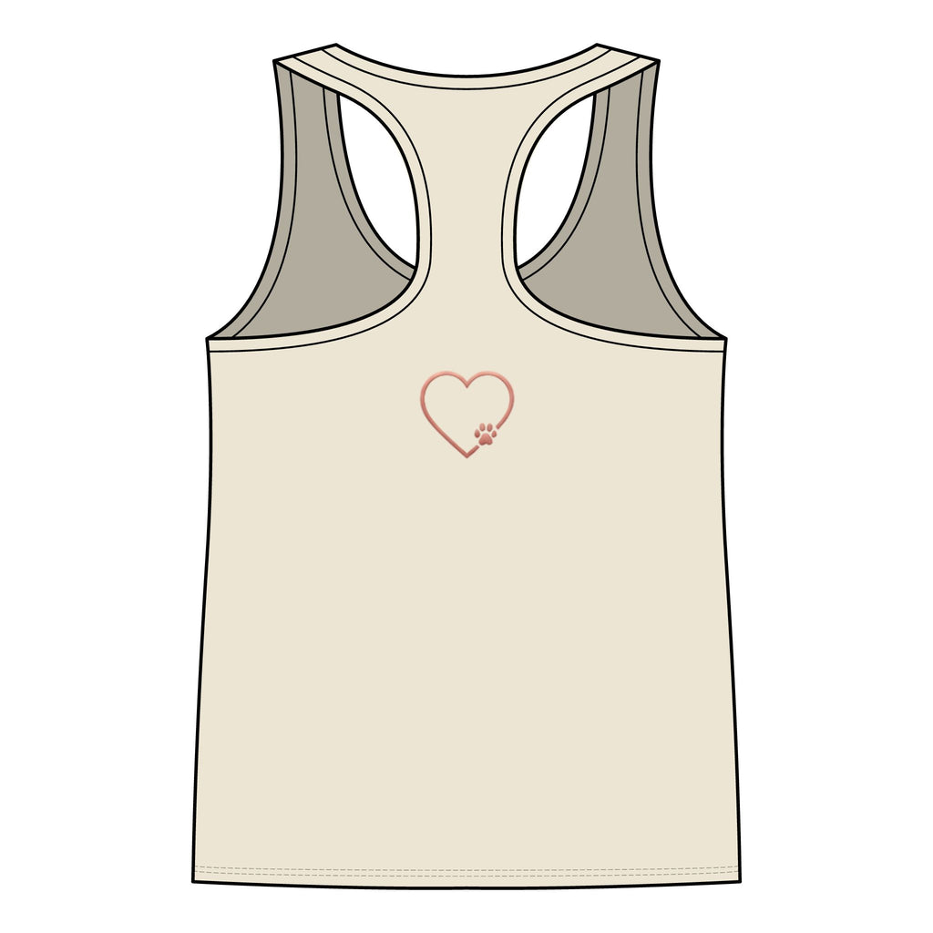Women's 'Amore' Heart Graphic Racerback Tank Top