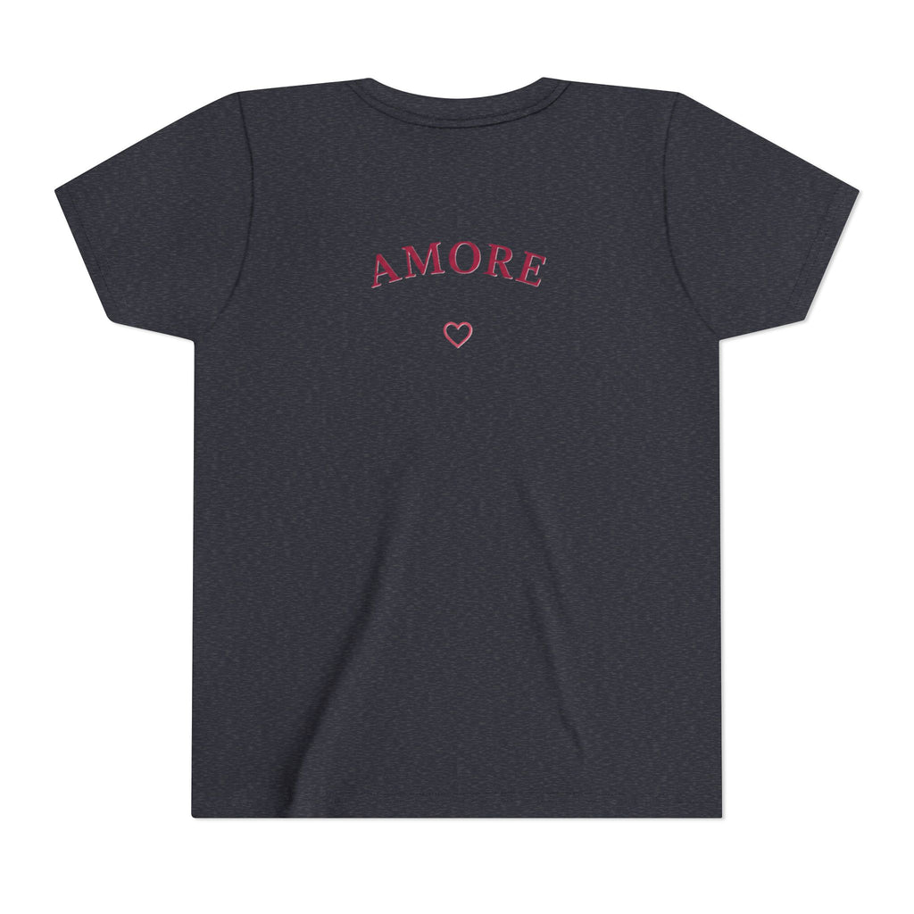 Amore Heart Graphic Youth T-Shirt